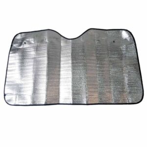 Auto Gs Ηλιοπροστασία Παρμπρίζ Αυτοκινήτου Εσωτερική με Βεντούζα Φιμέ Ασημί 150x70εκ.Κωδικός: 13308