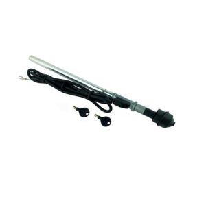 Auto Gs Κεραία Αυτοκινήτου Φτερού ΚΤ23 Προεκτεινόμενη για Ραδιόφωνο σε Ασημί ΧρώμαΚωδικός: 14026