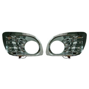 Auto Gs Πλαίσιο Προβολέα Μπροστινό για Toyota Hilux Διακοσμητικά Πλαίσια για Προβολείς Ομίχλης Toyota Hilux Vigo 2005-2011 Χρώμιο με Φωτισμό Led 2τμχΚωδικός: 0000698