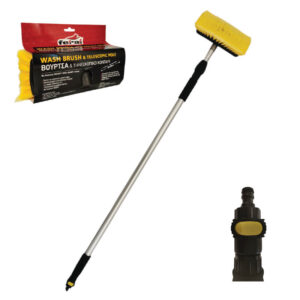 Feral Τηλεσκοπική Σκούπα Πλυσίματος Αυτοκινήτου με Παροχή Νερού 250cmΚωδικός: 25109