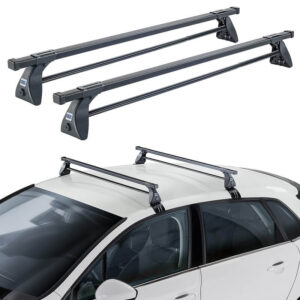 Cruz Μπάρες Οροφής Μεταλλικές Optima OT115 115εκ. Universal (Σετ χωρίς πόδια) ΜαύρεςΚωδικός: 921-001