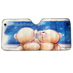 Guard Ηλιοπροστασία Παρμπρίζ Αυτοκινήτου Εσωτερική με Βεντούζα 130x60εκ.Κωδικός: 4610