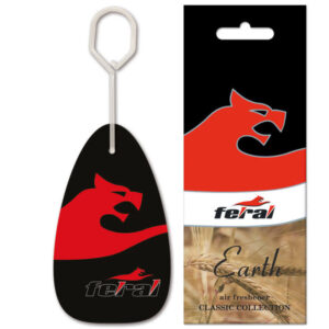 Feral Αρωματική Καρτέλα Κρεμαστή Αυτοκινήτου Classic Collection EarthΚωδικός: 38017