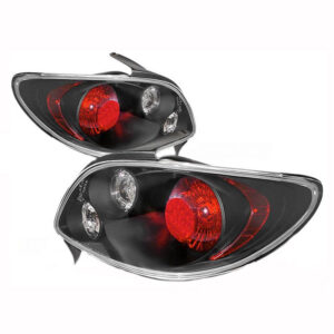 Sonar Πίσω Φανάρια για Peugeot 206 Μαύρα 1998-2007 2τμχΚωδικός: 0008718