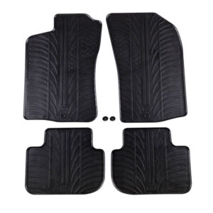 Gledring Σετ Μπροστινά και Πίσω Πατάκια 4τμχ 2000-2009 ΜαύραΚωδικός: 0340