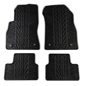 Gledring Σετ Μπροστινά και Πίσω Πατάκια 4τμχ για Chevrolet Cruze 2009-2016 ΜαύραΚωδικός: 0184