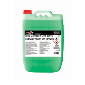 Feral Αντιψυκτικό Παραφλού Ψυγείου Αυτοκινήτου -20°C/+108°C Πράσινο Χρώμα 20lt