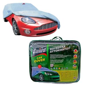 Guard Κουκούλα Αυτοκινήτου Peugeot 405 Opel Astra / Vectra Renault Megane Toyota Lexus / Avensis / Carina / Corolla Mitsubishi Mirage / Lancer Mini Cabrio BMW Σειρά 1 (E81/E87) Honda Civic Skoda Octavia Nissan Primera Ford Escort / Focus / Sierra Hyundai Accent / Elantra / Lantra Mazda 3 / Xedos Chevrolet Nubira Daewoo Nubira Subaru Impreza με Τσάντα Μεταφοράς 452x157cm Αδιάβροχη Large για Sedan που Στερεώνεται με ΙμάντεςΚωδικός: 0011033