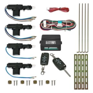 JOM Κεντρικό Κλείδωμα Αυτοκινήτου με 4 Μοτέρ Universal Wireless & 2 Κοντρόλ /Αναδιπλούμενα ΚλειδιάΚωδικός: 0011620