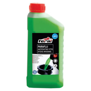 Feral Αντιψυκτικό Παραφλού Ψυγείου Αυτοκινήτου -15°C/+106°C Πράσινο Χρώμα 1lt