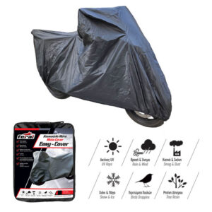 Feral Κουκούλα Μηχανής Αδιάβροχη Cover Medium Μ203xΠ89xΥ119εκ.Κωδικός: 13201