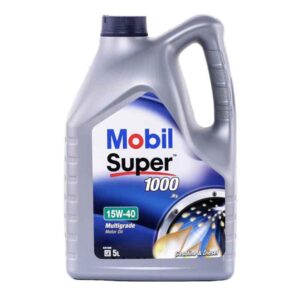 Mobil Super 1000 X1 Ημισυνθετικό Λάδι Αυτοκινήτου 15W-40 5lt