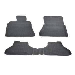 Carner Σετ Μπροστινά και Πίσω Πατάκια 3τμχ Τύπου Σκαφάκι για BMW X5 ΓκριΚωδικός: 0013242