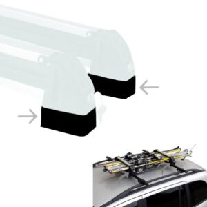 Βάσεις Ανύψωσης Μπάρα Σκι Αλουμινίου White Bear 4 Τεμάχια Universal 0016290Κωδικός: 0016290