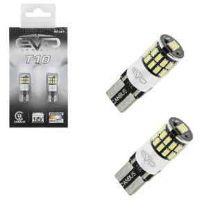Rαcεsροrτ Λάμπες Led T10 12volt 9 Smd Led Canbus Λευκό Φως Racesport Ev93147 2 Τεμάχια 0016679