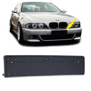 Carner Πλαίσιο Πινακίδας Αυτοκινήτου Μπροστινό Πλαστικό Bmw 5 E39 ΜαύροΚωδικός: 0017064