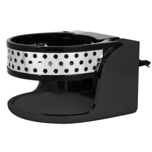 Onyx Ποτηροθήκη Αυτοκινήτου Silver Plate 1 Θέσης για Αεραγωγό σε Ασημί Χρώμα