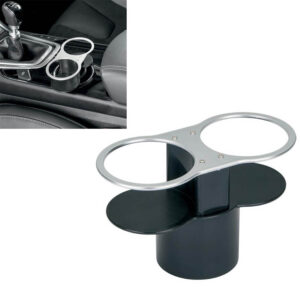 Autoline Ποτηροθήκη Αυτοκινήτου 2 Θέσεων για Κονσόλα Μονή σε ΔιπλήΚωδικός: 14188