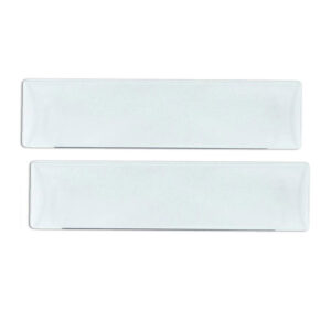 Auto Gs Προστατευτικά Τζάμια Πινακίδας Αυτοκινήτου Πλαστικά Διάφανο 2τμχ