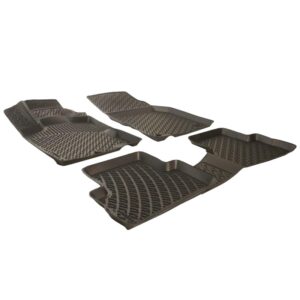 Rizline Σετ Μπροστινά και Πίσω Πατάκια 4τμχ Τύπου Σκαφάκι για Peugeot 3008 / 4008 / 5008 Citroen C4 Picasso 2008-2016 ΜαύραΚωδικός: 0020056