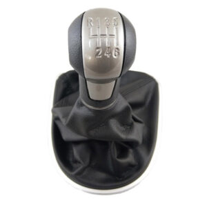 Carner Πόμολο Ταχυτήτων Μαρκέ με Φυσούνα για Seat Leon 2 / Τoledo 3 με 6 Ταχύτητες ΜαύροΚωδικός: 0021725