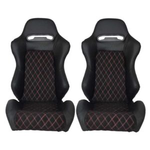 Carner Zeus Σετ Καθίσματα Αυτοκινήτου Bucket ΜαύροΚωδικός: 0022909