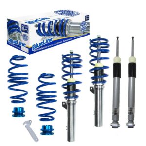 JOM Blueline Σετ Αναρτήσεις Χαμηλώματος 4τμχ για Seat Leon Skoda Octavia Volkswagen Golf Audi A3 MultilinkΚωδικός: 0025423