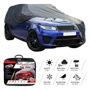 Feral Premium Κουκούλα Αυτοκινήτου με Τσάντα Μεταφοράς 403x152x145cm Αδιάβροχη Small για SUV/JEEP που Στερεώνεται με ΛάστιχοΚωδικός: 13225