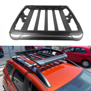 Auto Gs Σχάρα Οροφής Αυτοκινήτου Aero Αλουμινίου 127x96cm Universal Κάθετη ΜαύρηΚωδικός: 28828