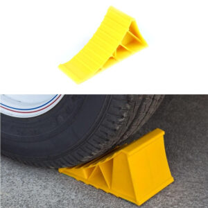 Auto Gs Τάκος Ρόδας Αυτοκινήτου Πλαστικός Κίτρινος 22,5 x 11 x 8cm 1τμχΚωδικός: 20671