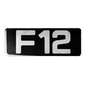 Auto Gs Αυτοκόλλητο Σήμα Αυτοκινήτου με Επικάλυψη Σμάλτου FH12 26 x 8cm σε Μαύρο ΧρώμαΚωδικός: 24715