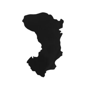 Auto Gs Αυτοκόλλητος Χάρτης Αυτοκινήτου Χίος 7.5 x 5cm σε Μαύρο ΧρώμαΚωδικός: 24697