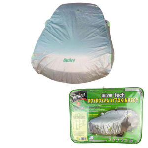 Guard SilverTech Κουκούλα με Τσάντα Μεταφοράς 432x150x127cm Αδιάβροχη Medium για Sedan που Στερεώνεται με ΛάστιχοΚωδικός: 0026661