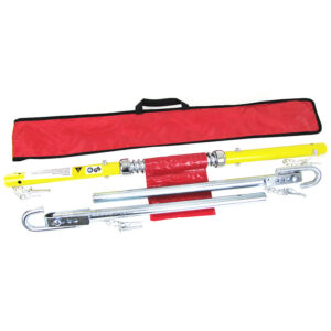 Carner Ρυμούλκα Σταθερή Διαιρούμενη Μεταλλική Με Ελατήριο 2 Τόνων 180cm Ασημί / ΚίτρινοΚωδικός: 0027670