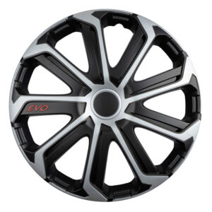 Auto Gs Σετ Τάσια Αυτοκινήτου Evo 4τμχ 16" Μαύρο/ΑσημίΚωδικός: 34407