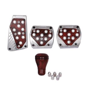 Auto Gs Σετ Πεταλιέρες Αυτοκινήτου Universal Αλουμινίου Καφέ 5τμχΚωδικός: 28124