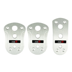 Auto Gs TR-2444 Σετ Πεταλιέρες Αυτοκινήτου Universal Αλουμινίου Ασημί 3τμχΚωδικός: 41169