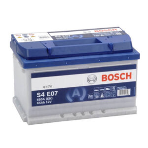 Bosch Μπαταρία Αυτοκινήτου S4E07 με Χωρητικότητα 65Ah και CCA 650A Start/StopΚωδικός: 0092S4E070