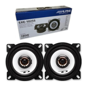Alpine Σετ Ηχεία Αυτοκινήτου Ομοαξονικά 4" με 25W RMS (2 Δρόμων)Κωδικός: SXE-1025S