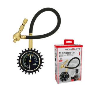 Swiss Drive Αναλογικός Μετρητής Πίεσης Ελαστικών 0-75 Psi 0-5 BarΚωδικός: TYRE060