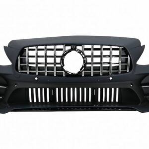 Μπροστινός Προφυλακτήρας Mercedes-benz C-class C205/w205 14-21 Gtr Look Black Mamba Μαύρο Χρώμιο ΜάσκαΚωδικός: 0032438