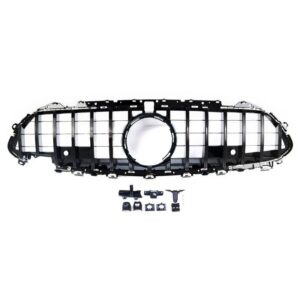 Μάσκα Mercedes-benz Cls C257 X257 2018-2023 Gt Amg Panamericana Look Μαύρη Γυαλιστερή 1 ΤεμάχιοΚωδικός: 0032449