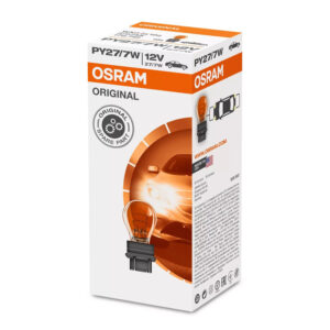 Osram Λάμπα Αυτοκινήτου & Μοτοσυκλέτας Original PY27/7W Αλογόνου Πορτοκαλί 12V 27W
