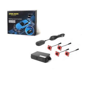 Σύστημα Παρκαρίσματος Pdc 4 Αισθητήρες 16mm Εσωτερικούς Μαύρο Ήχο Oem Steelmate Pts411ex Oem