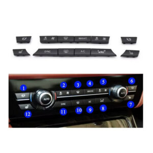 Ανταλλακτικά Κουμπιά Κλιματισμού Bmw Σειρά 5 F10 F11 6 F06 F12 F13 7 F01 F02 F03 F04 12 ΤεμάχιαΚωδικός: 0032621