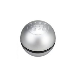 NTY Πόμολο 6 Ταχυτήτων για Toyota Auris / Avensis / Corolla / RAV 4 / Yaris Μαύρο/ΑσημίΚωδικός: GZB-TY-003