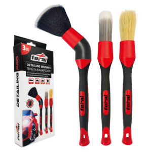 Feral Πινέλα Καθαρισμού για Εσωτερικά Πλαστικά - Ταμπλό Αυτοκινήτου 3τμχ