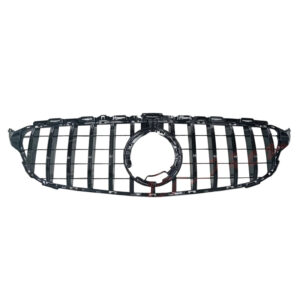 Μάσκα Mercedes-benz C-class W205 Facelift 18-21 Gt Amg Panamericana Look Μαύρο 1 ΤεμάχιοΚωδικός: 0033048