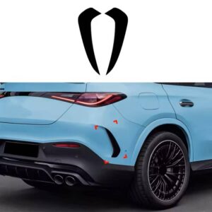 Πλαινά Πτερύγια Πισινού Προφυλακτήρα Mercedes-benz Glc C254 2023+ Coupe Amg Line Προφυλακτήρα Γυαλιστερό Μαύρο 2 ΤεμάχιαΚωδικός: 0033351