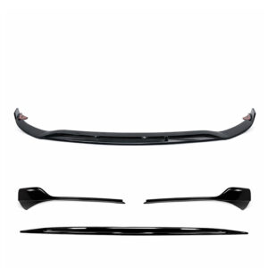 Μπροστινό Spoiler Mercedes-benz A-class W177 18-23 Hatchback Sedan Amg Line Γυαλιστερό Μαύρο 3 ΤεμάχιαΚωδικός: 0033527